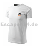 Herren T-Shirt in weiss - Escape4x4 - Design 2